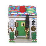 Take-Along Wooden Doorbell Dollhouse