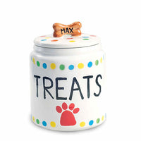 Paint Your Own Porcelain: Dog Treat Jar