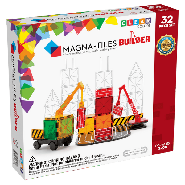 Magna-Tiles Builder 32-Piece Set