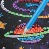 Big Gem Space Diamond Painting Light
