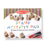 Deluxe Wooden Stamp Set ABCs 123s by Melissa & Doug