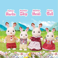 Calico Critters Hopscotch Rabbit Family