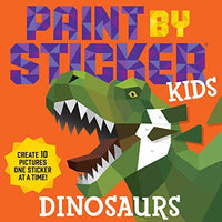 Paint By Sticker Kids: Dinosaurs