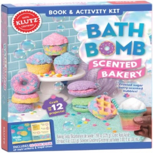 Bath Bomb Scented Bakery  Kit from Klutz