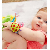 Gardenbug 4-piece foot finder and wrist rattle set