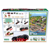 BRIO Christmas Steaming Train Set