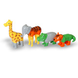 Magnetic Mix or Match: Jungle Animals